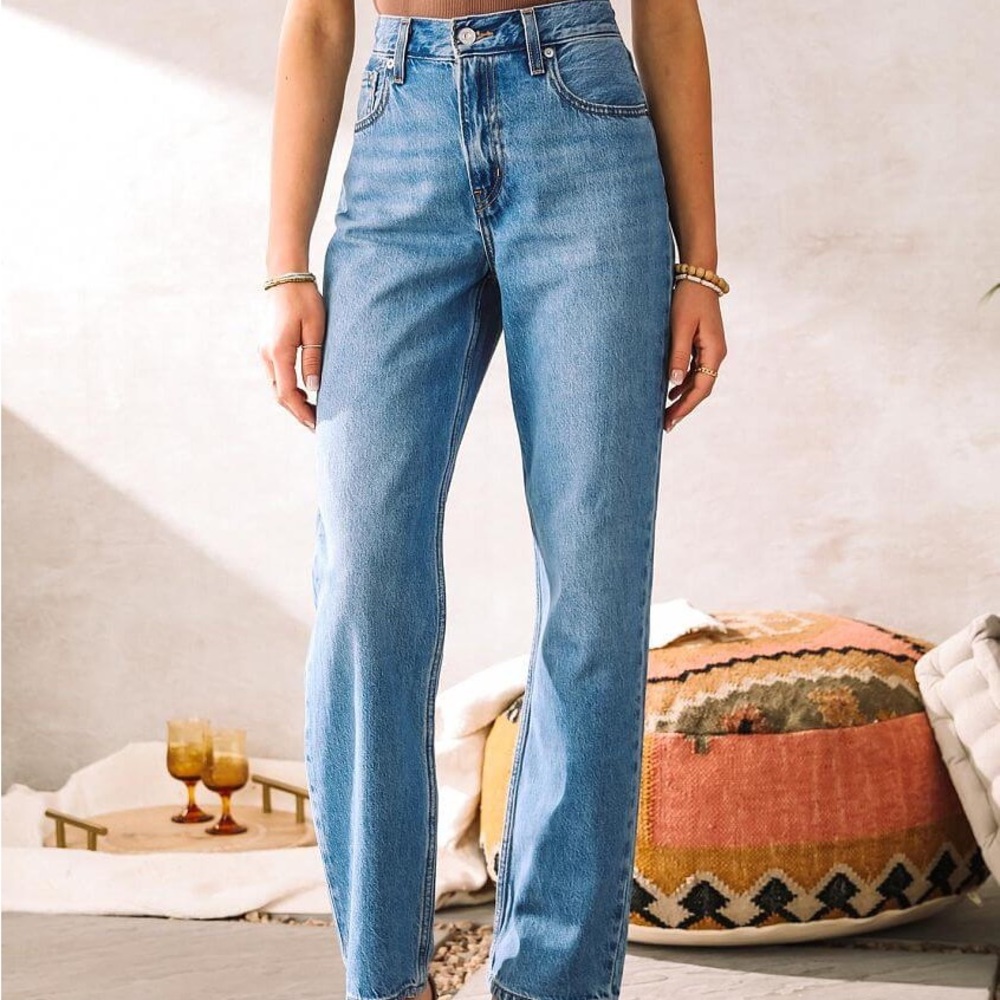 🌵LEVIS High Waisted Straight - Picture 2 of 8
